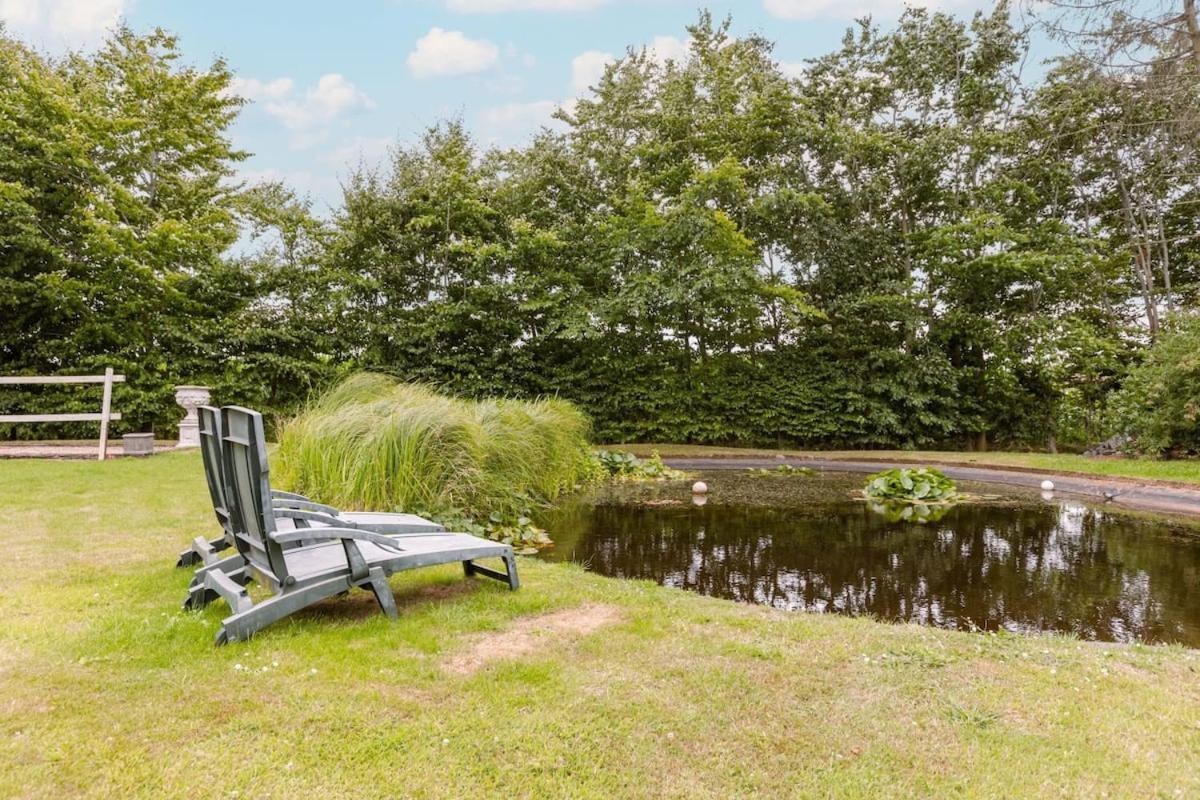 贝尔内姆Farmhouse Oasis With Garden, Pond And Idyllic Surroundings别墅 外观 照片